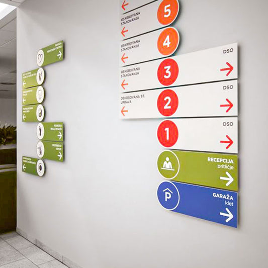 Directional Wayfinding Signs