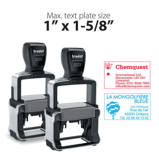 Trodat Professional 5203 Self-Inking Text Stamp