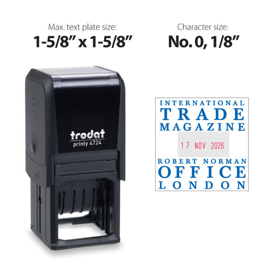 Trodat Printy 4724 Self Inking Dater