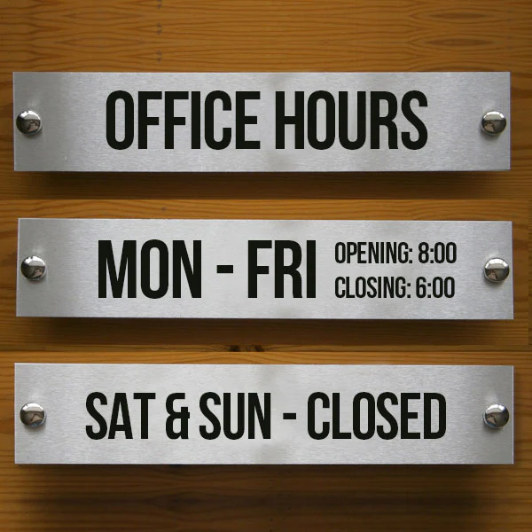 Acrylic-Business-Office-Hours-Signs-Casselberry-Florida