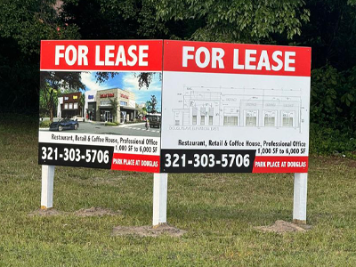 Custom real estate signs and graphics printing Orlando Florida