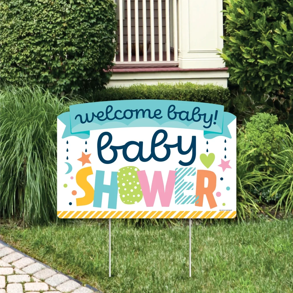 Baby Shower Signage printing in Orlando Florida
