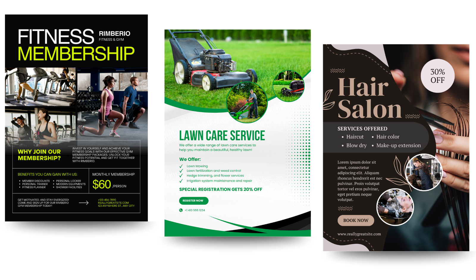 Custom business flyer printing in Louisiana