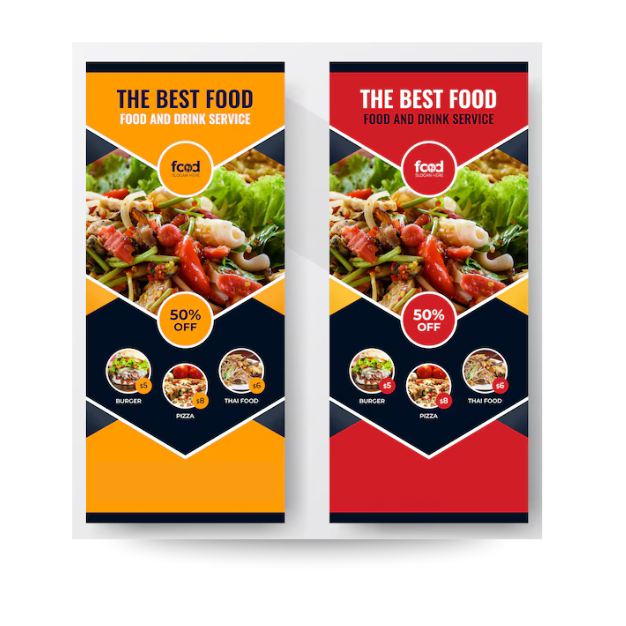 restaurant door hanger printing near me