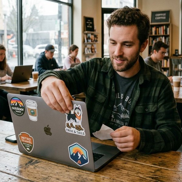 Custom standard sticker printing in Orlando Florida