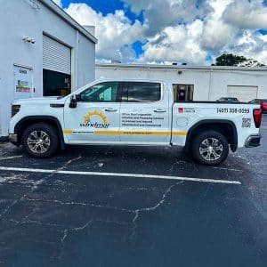 Partial car wraps and graphics printing Winter Park Florida