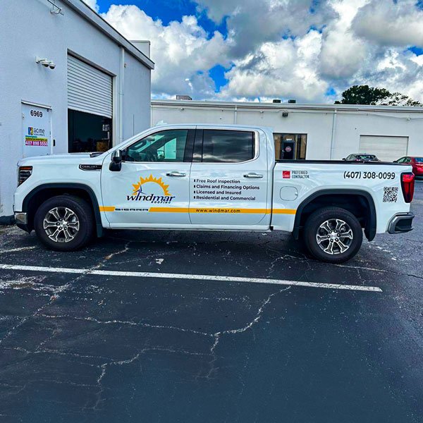 Partial car wraps and graphics printing Winter Park Florida