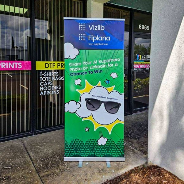 Print reliable retractable banner print shop near me in Casselbery Florida