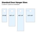 Door Hanger Standard Sizes