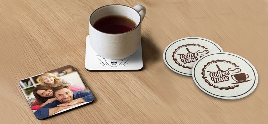 Personalized Coaster Printing Services Near Orlando Florida