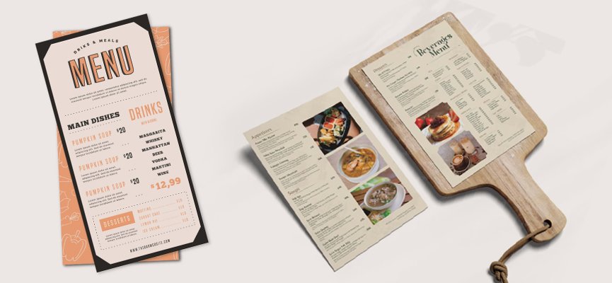 Print a custom menu near me in Winter Park Central Florida