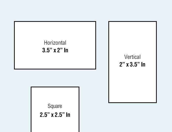 Standard business card sizes and printing services in Central Florida