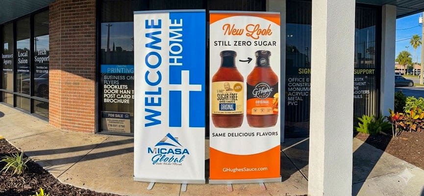 Affordable Retractable Banner Printing Near Me in Central Florida