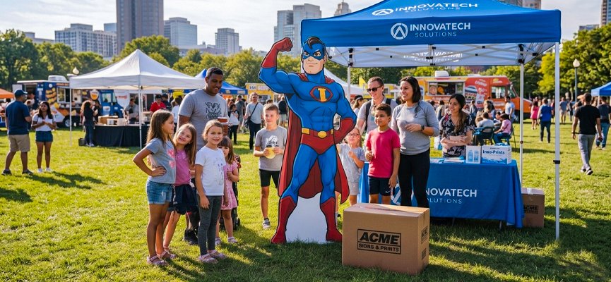 Reliable Standee Cutout Sign Maker Nearby in Winter Park Florida