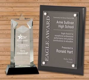 Custom Printing on Awards and Trophies