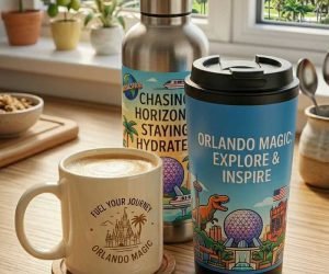 Custom Drinkware printing near me in Central Florida