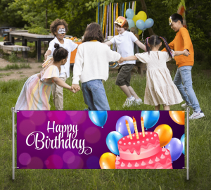 Birthday Party Signage Printing
