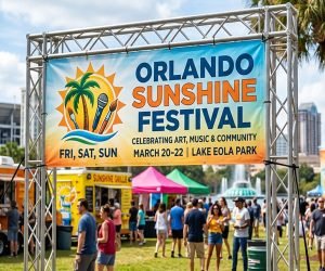 Custom vinyl banner printing company in Winter Park Florida