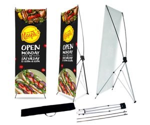 Custom x banner printing near me in Orlando Florida