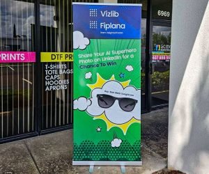 Print reliable retractable banner print shop near me in Casselbery Florida