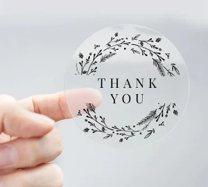 Transparent vinyl sticker printing near me in Orlando Florida